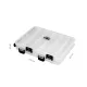 Boîte Delphin TBX Duo 210-12P Clip 210x165x40mm