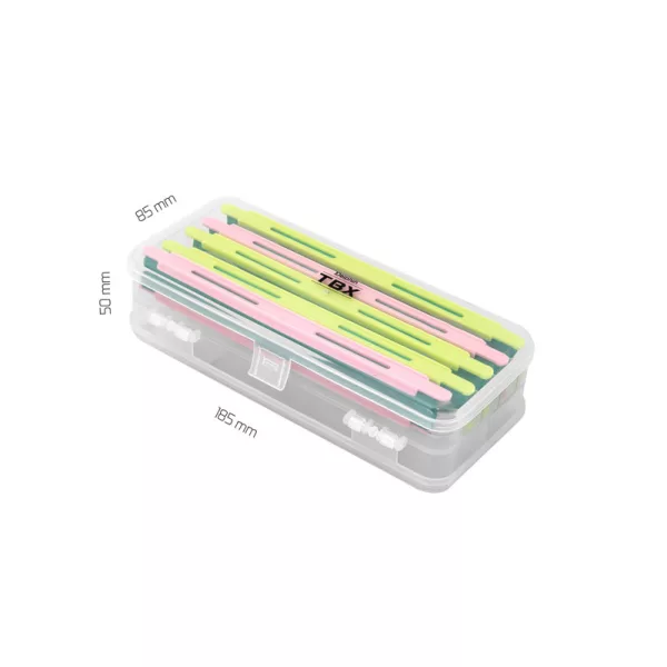 Boîte Delphin TBX Duo 185-5P EVA 185x85x50mm
