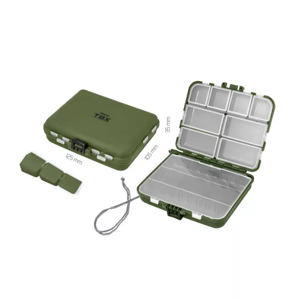 Boîte Delphin TBX Duo 125-11P 125x105x35mm