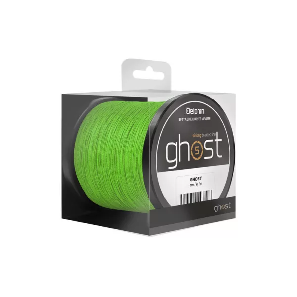 Delphin GHOST 4+1 / vert 0,18mm 20lbs 200m