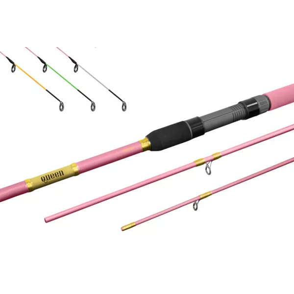 Delphin Queen Canne Feeder + 3pcs scions / 360cm/100gr/3 pièces