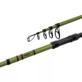   Delphin PARTISAN Tele Télescopique 3,60m 120gr - Canne à pêche EVA