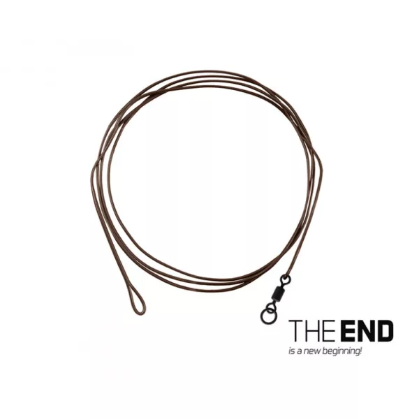 Bas de ligne Delphin THE END Aramid Leader / 1pc 100 cm / 60lbs