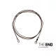 Bas de ligne Delphin THE END Aramid Leader / 1pc 100 cm / 60lbs