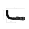 Delphin Atoma BEND support de canne feeder 10x10cm