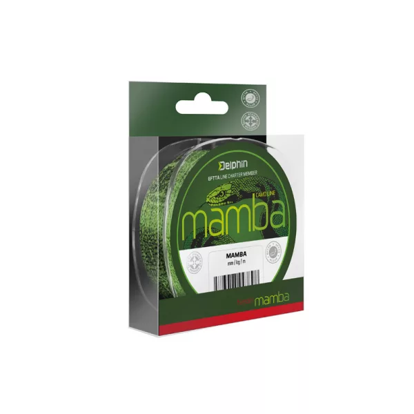 Delphin MAMBA Feeder / camouflage 0,16mm 5,5lbs 300m