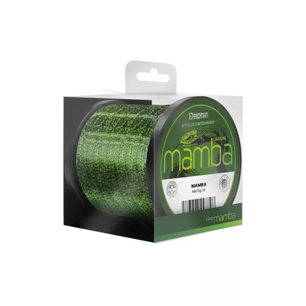 Delphin MAMBA Carp / camo 0,30mm 15,5lbs 600m