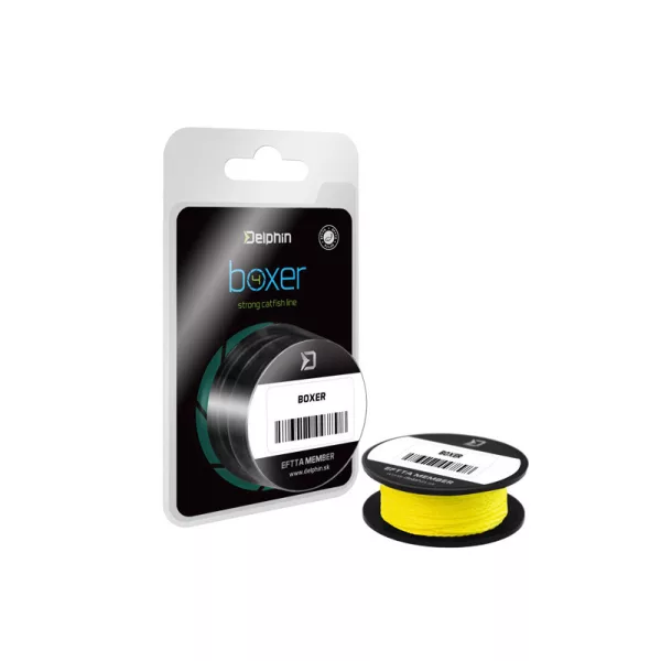 Delphin BOXER 4 / jaune fluo 0,50mm 41,70kg 10m