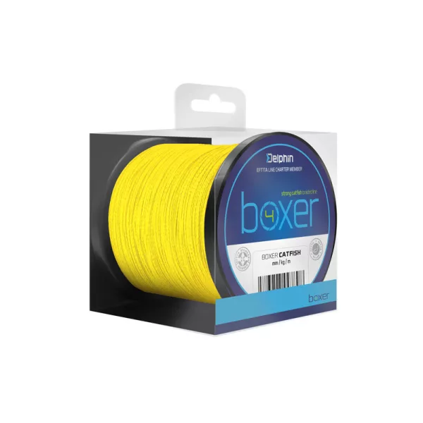 Delphin BOXER 4 / jaune fluo 0,70mm 62,80kg 1100m
