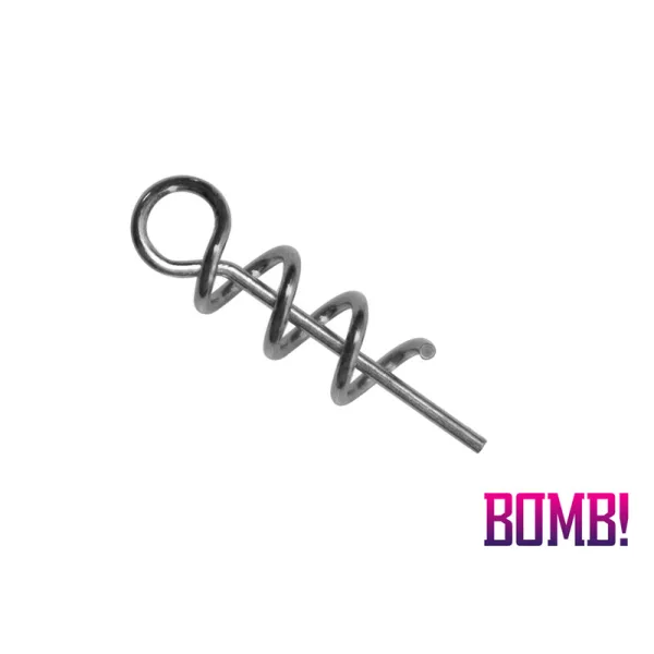 Delphin BOMB! Twisto ScrewLOCK / 10pcs Tête JIG spirale L