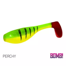   Delphin BOMB! Leurre souple Fatty / 5 pièces Leurre en caoutchouc 10cm