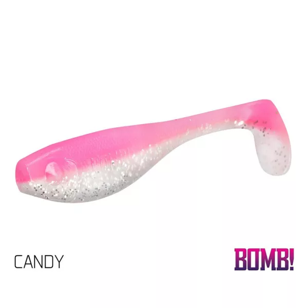 Delphin BOMB! Leurre souple Fatty - Candy 5 pièces Leurre souple 10cm