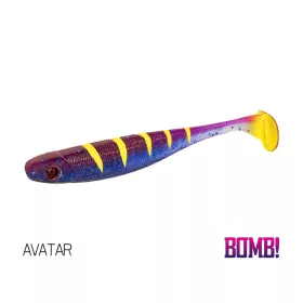   Delphin BOMB! Appât souple Rippa - Avatar 5pcs Leurre souple 8cm