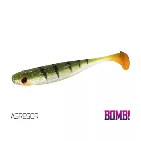   Delphin Top mix BOMB! Leurre Rippa - Agresor + Redface + Best + Candy + Virus 5 pces Leurre en caoutchouc 8cm