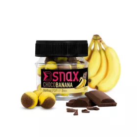   Appâtage, amorçage - Appât à l'hameçon - Delphin D SNAX POP appât 10mm Chocolat-Banane Pop Up Feeder Appât