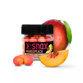   Appâtage, amorçage - Appât à l'hameçon - Delphin D SNAX POP appât 10mm Mangue-Pêche Pop Up Feeder Appât