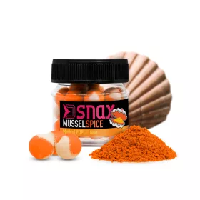   Appâtage, amorçage - Appât à l'hameçon - Delphin D SNAX POP appât 10mm Moule-Épice Pop Up Feeder Appât