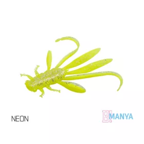 Delphin MANYA UVs nymphe / 5db 10.5cm/NEON