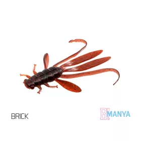 Delphin MANYA UVs nymphe / 5db 10.5cm/BRICK