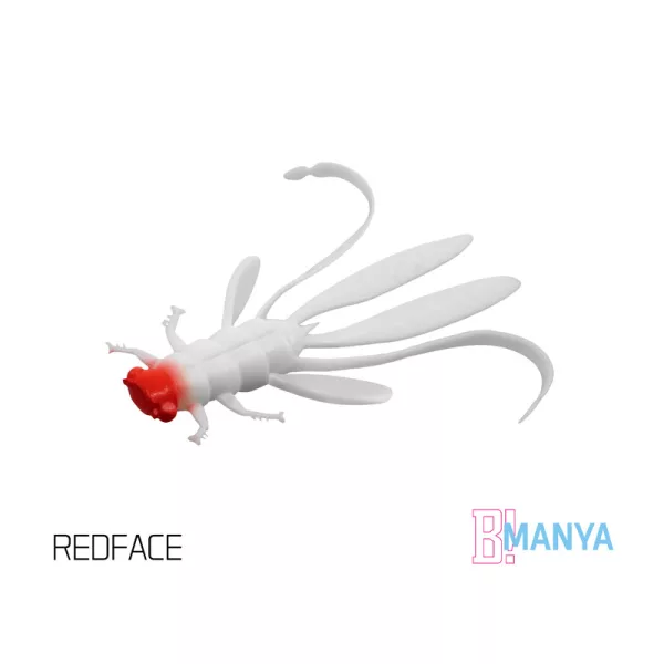 Delphin MANYA UVs nymphe / 5db 10.5cm/RedFACE