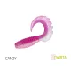Leurre souple Delphin TWISTA UVs / 5 pièces 8cm/CANDY