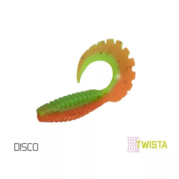 Leurre souple Delphin TWISTA UVs / 5 pièces 8cm/DISCO