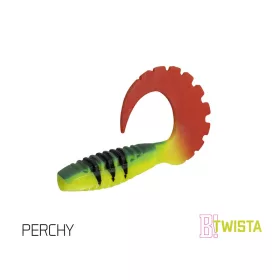 Leurre souple Delphin TWISTA UVs / 5 pièces 8cm/PERCHY