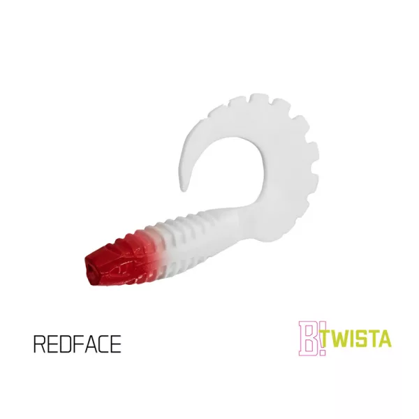 Leurre souple Delphin TWISTA UVs / 5 pièces 8cm/RedFACE