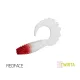 Leurre souple Delphin TWISTA UVs / 5 pièces 8cm/RedFACE