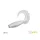 Leurre souple Delphin TWISTA UVs / 5 pièces 8cm/YETI