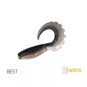 Leurre souple Delphin TWISTA UVs / 5db 10cm/BEST