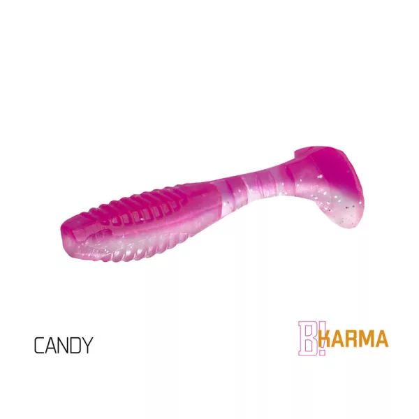 Leurre souple Delphin KARMA UVs / 5db 8cm/CANDY
