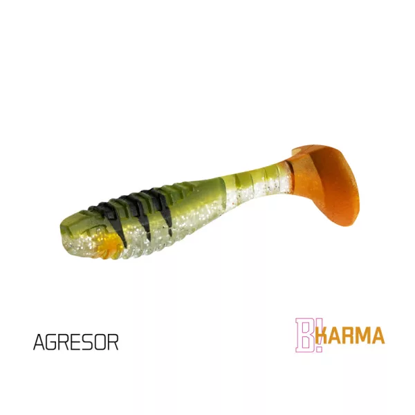 Leurre souple Delphin KARMA UVs / 5db 8cm/AGRESOR