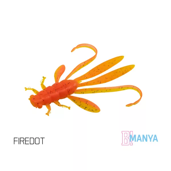 Delphin MANYA UVs nymphe / 5db 10.5cm/FIREDOT