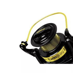  Bobine supplémentaire peu profonde en aluminium Delphin TwinDrag 3T SH