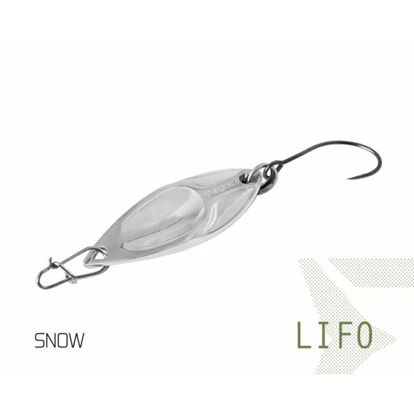 Delphin Cuillère LIFO Cuillère ondulante 8 5gr Snow