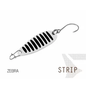 Delphin Leurre STRIP Leurre ondulant 10 5gr Zebra