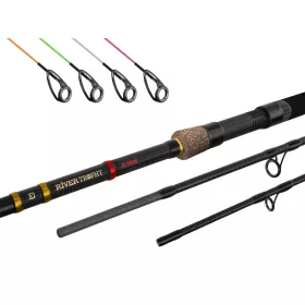   Delphin RIVER Trophy NXT X-TREME + 4 Scions Canne Feeder 400cm 250gr