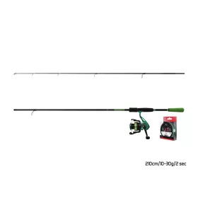 Delphin GreenSpin 2,10m Kit de pêche spinning