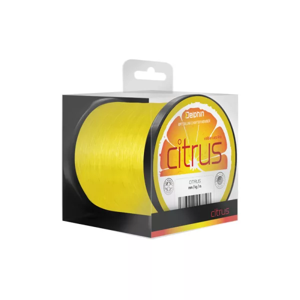 Delphin CITRUS / ligne monofilament jaune 0,28mm 600m