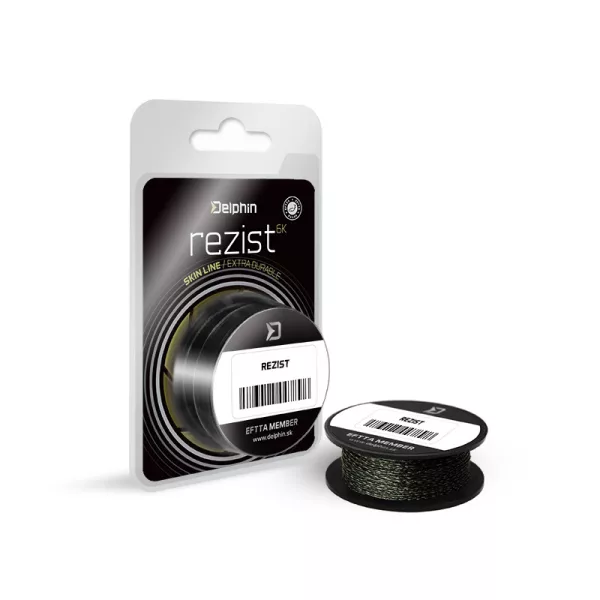 Delphin Rezist Skin Line Grass Camou 25lbs 13m Bas de ligne tressé