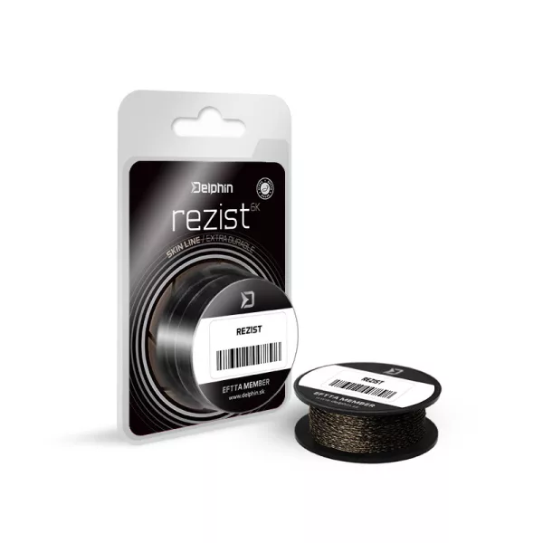 Delphin Rezist Skin Line Gravel Camou 25lbs 13m Bas de ligne tressé