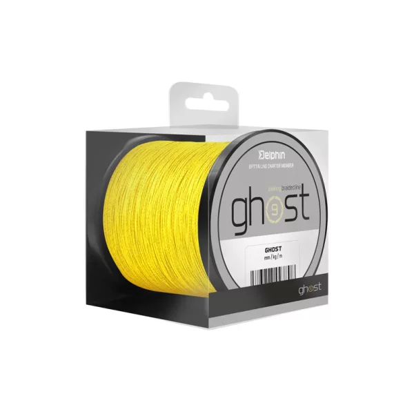 Delphin GHOST 8+1/ jaune 0,16mm 8,2kg 200m