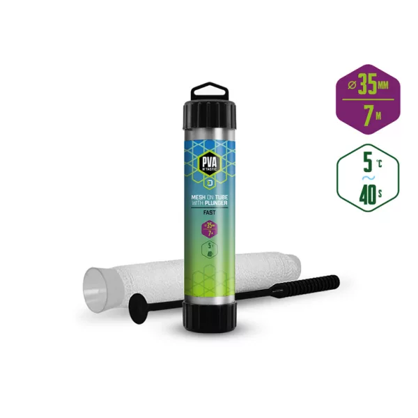 Delphin PVA n'tastic Filet Tube + Pilon 35mm, 7m