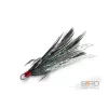 Delphin B!RD Hook TRIPLE / 3 plumes noires #6