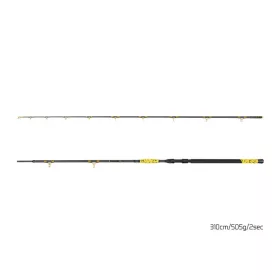 Delphin HAZARD BxG 310cm, 505g, Canne à silure 2 pièces