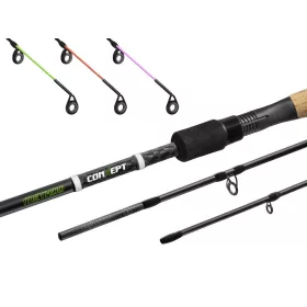 Delphin Method CONXEPT + 3 scions 330cm/60g canne feeder