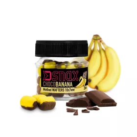   Delphin D SNAX WAFT appât 7x5.5mm/20g Chocolat-Banane wafters