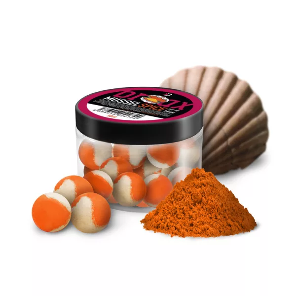 Delphin BreaX POP appât 16mm/50g Moules-Épices pop up