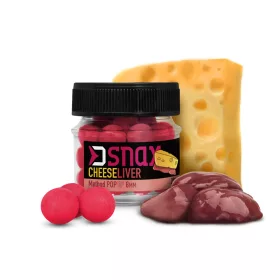   Delphin D SNAX POP appât 10mm/20g Fromage - foie Pop Up Feeder Appât